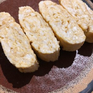 誰でもふわふわふに！豆腐de出し巻き卵